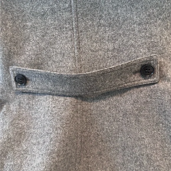 BURBERRY Blackwell Wool Toggle Duffle Coat US10 Peacoat Plaid Nova Check - Picture 9 of 11